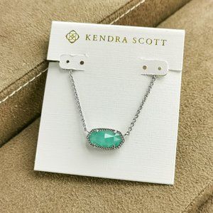 Elisa / Pendant Necklace Silver Chalcedony NEW